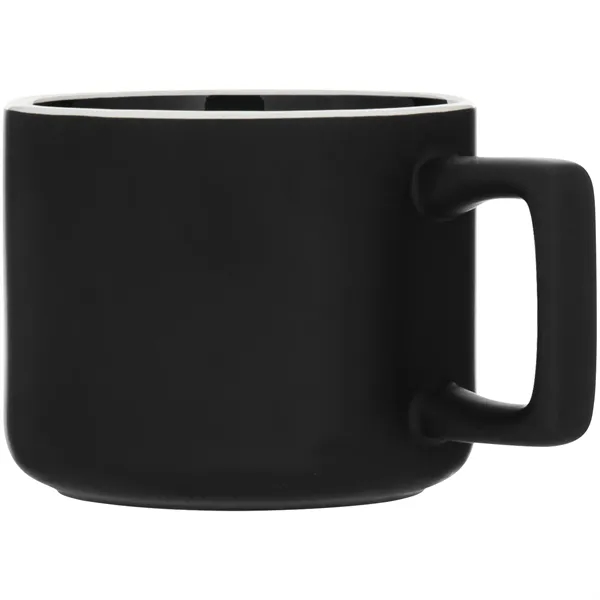 12 oz ceramic mug with matte colored exterior, glossy colored interior,... from ASI 51197 ETS Express, LLC