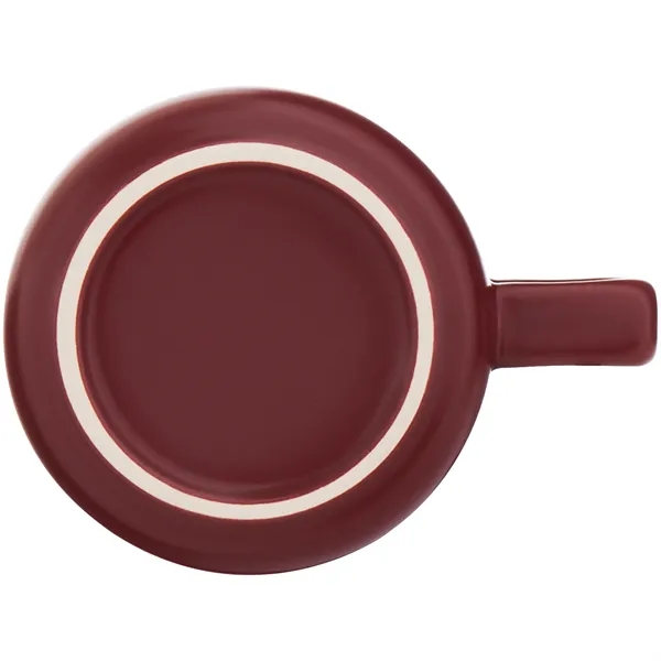 12 oz ceramic mug with matte colored exterior, glossy colored interior,... from ASI 51197 ETS Express, LLC