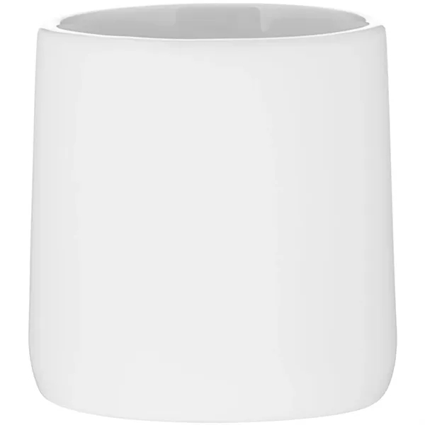 12 oz ceramic mug with a matte colored exterior and glossy... from ASI 51197 ETS Express, LLC