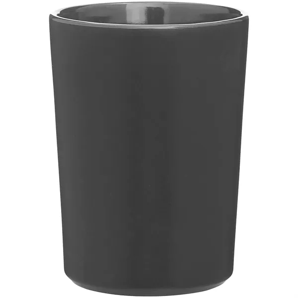 12 oz ceramic mug with matte exterior, glossy interior and handle.... from ASI 51197 ETS Express, LLC