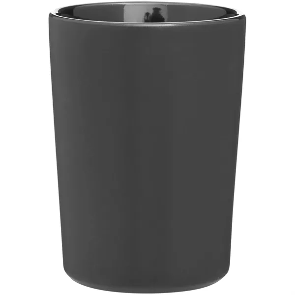 12 oz ceramic mug with matte exterior, glossy interior and handle.... from ASI 51197 ETS Express, LLC
