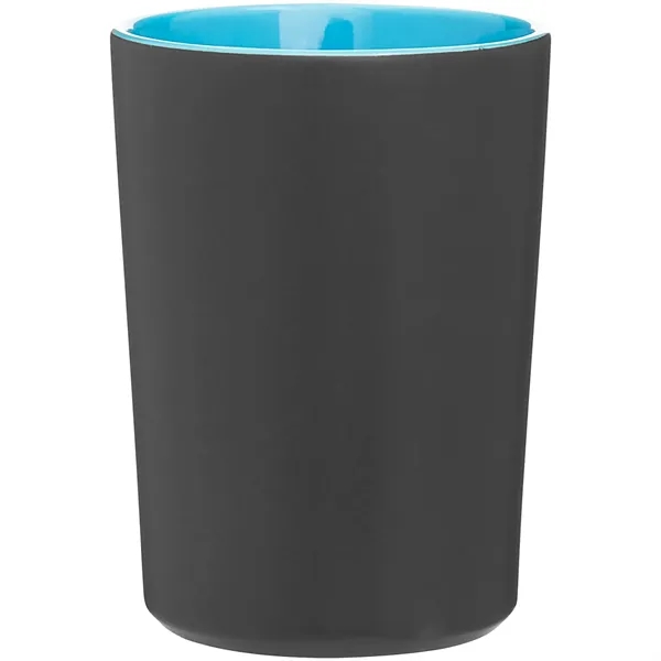12 oz ceramic mug with matte exterior, glossy interior and handle.... from ASI 51197 ETS Express, LLC