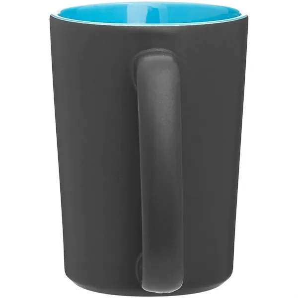 12 oz ceramic mug with matte exterior, glossy interior and handle.... from ASI 51197 ETS Express, LLC