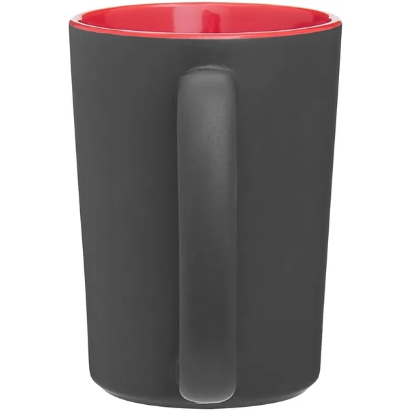 12 oz ceramic mug with matte exterior, glossy interior and handle.... from ASI 51197 ETS Express, LLC