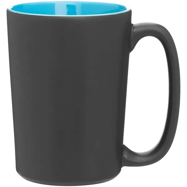 12 oz ceramic mug with matte exterior, glossy interior and handle.... from ASI 51197 ETS Express, LLC