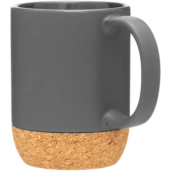 13 oz ceramic mug with handle, matte colored exterior, glossy colored... from ASI 51197 ETS Express, LLC