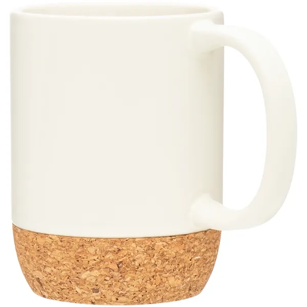 13 oz ceramic mug with handle, matte colored exterior, glossy colored... from ASI 51197 ETS Express, LLC