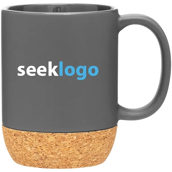 13 oz ceramic mug with matte exterior, glossy interior, and protective... from ASI 51197 ETS Express, LLC