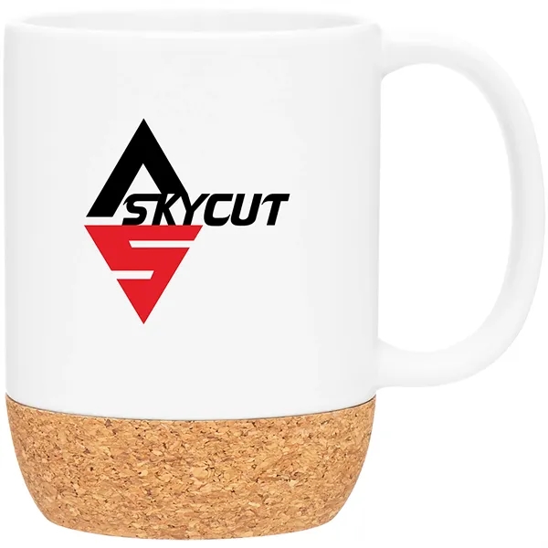 13 oz ceramic mug with matte exterior, glossy interior, and protective... from ASI 51197 ETS Express, LLC