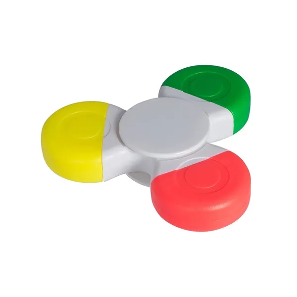 0.5" x 3.125" x 3.125" PP plastic three-color highlighter pen with... from ASI 79530 Prime Line