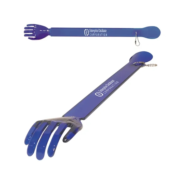 Combination back scratcher and shoe horn with chain for hanging.... from ASI 79530 Prime Line