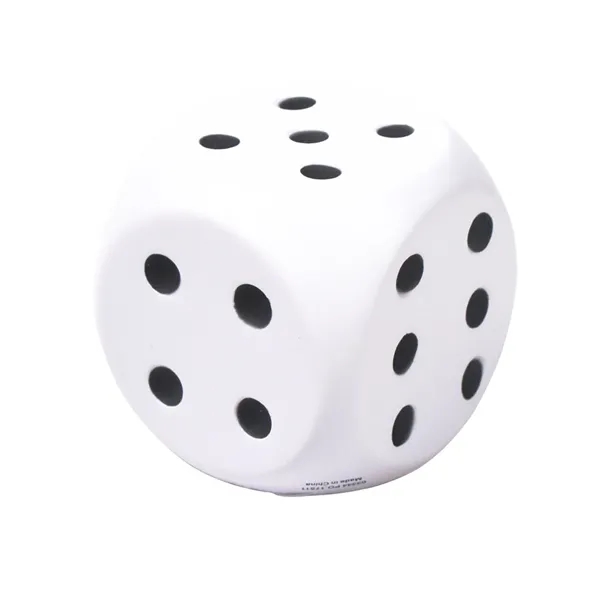 Dice Shape Stress Ball... from ASI 79530 Prime Line