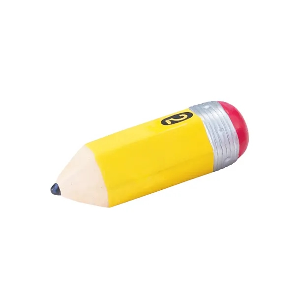Pencil shaped stress reliever made of polyurethane foam; customization included.... from ASI 79530 Prime Line