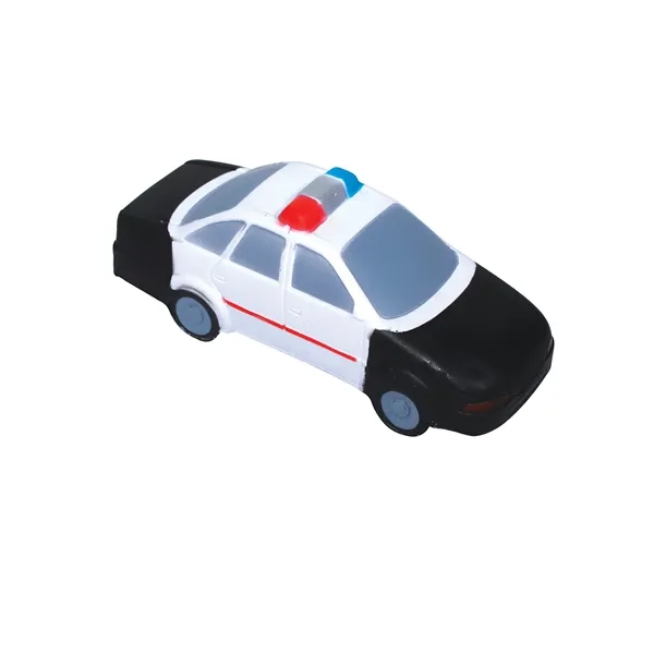 Police car shaped stress reliever made of polyurethane foam; customization included.... from ASI 79530 Prime Line