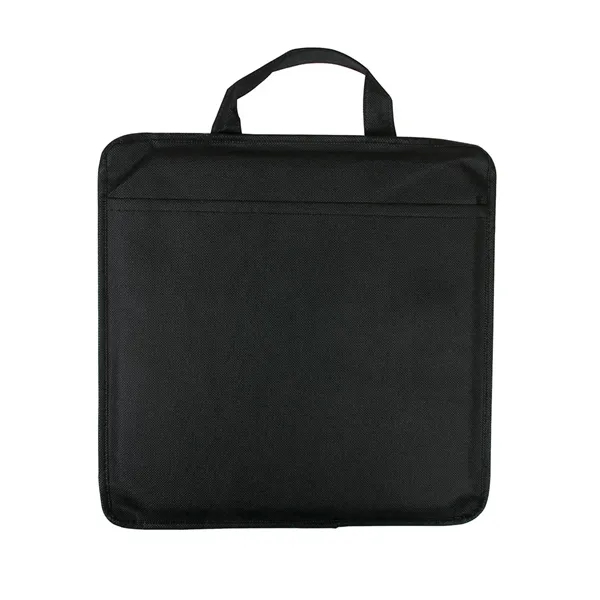 Non-woven, water-resistant stadium cushion with front pocket and carry handle.... from ASI 79530 Prime Line