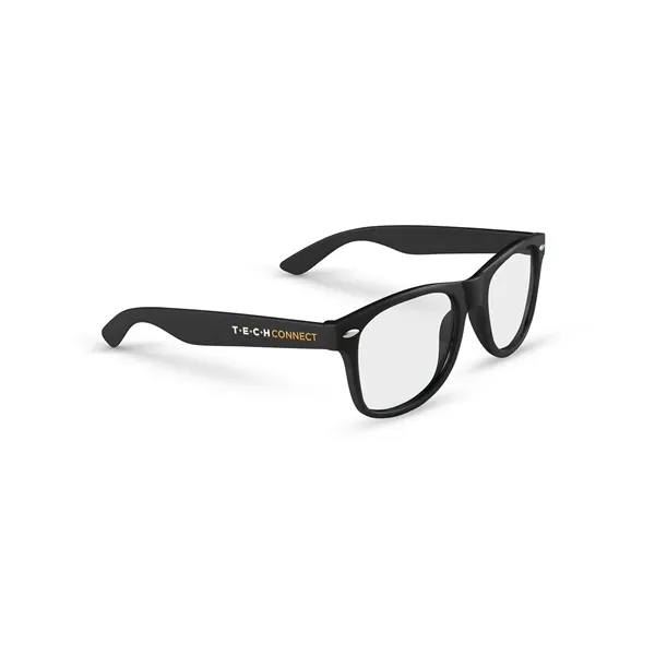 Blue light-blocking glasses with plastic frames, polycarbonate lenses and UV400 protection.... from ASI 79530 Prime Line