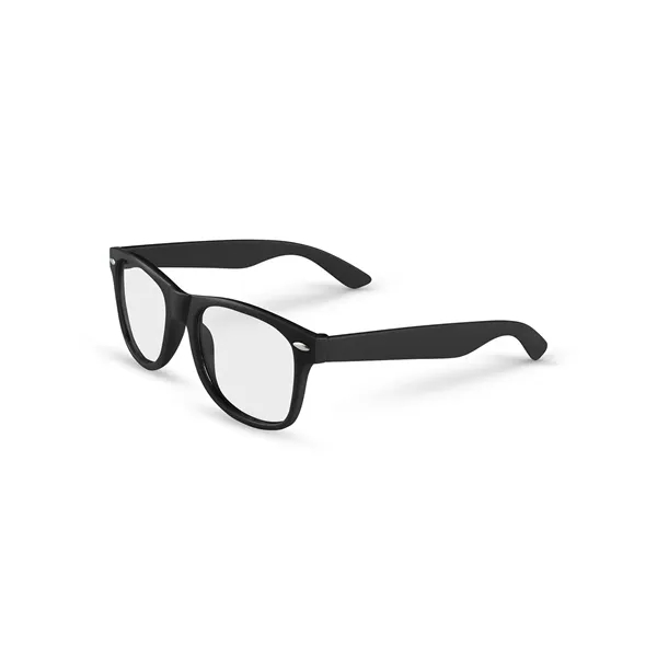 Blue light-blocking glasses with plastic frames, polycarbonate lenses and UV400 protection.... from ASI 79530 Prime Line