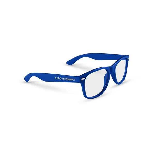 Blue light-blocking glasses with plastic frames, polycarbonate lenses and UV400 protection.... from ASI 79530 Prime Line