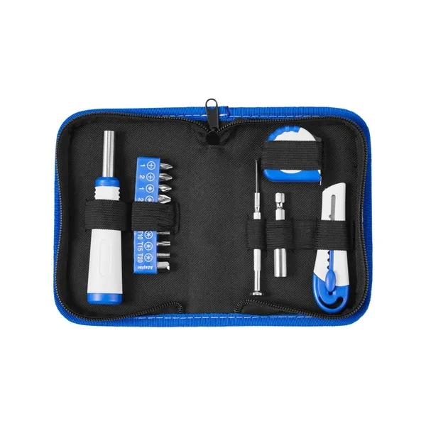15-piece tool kit in a nylon gauge zippered case.... from ASI 79530 Prime Line