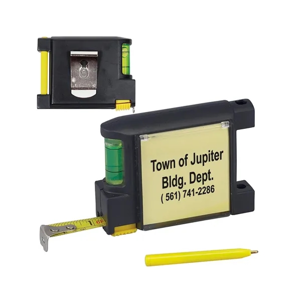 78 inch tape measure with level, self-adhesive note pad, belt clip... from ASI 79530 Prime Line