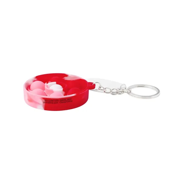 Push Pop Bubble Round Fidget Sensory Keychain... from ASI 79530 Prime Line
