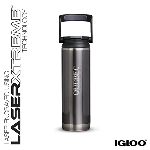 Igloo® 20 oz. Double Wall Vacuum Insulated Water Bottle... from ASI 67866 Logomark/Valumark