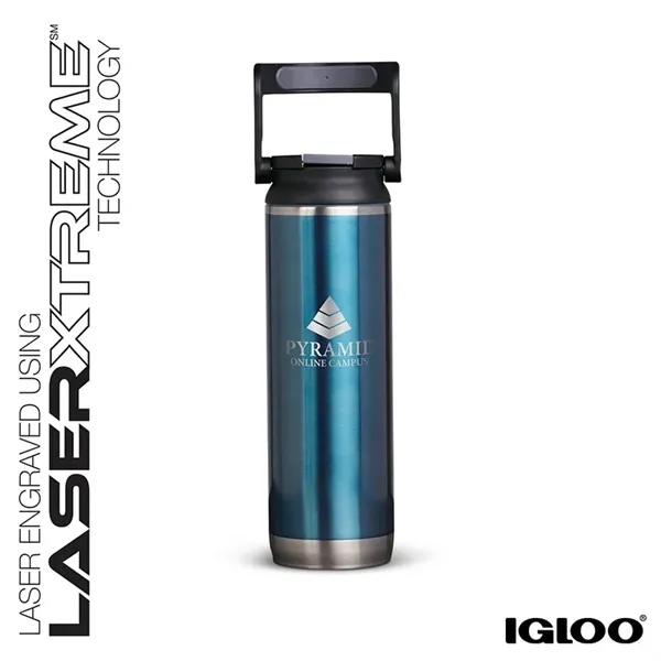 Igloo® 20 oz. Double Wall Vacuum Insulated Water Bottle... from ASI 67866 Logomark/Valumark