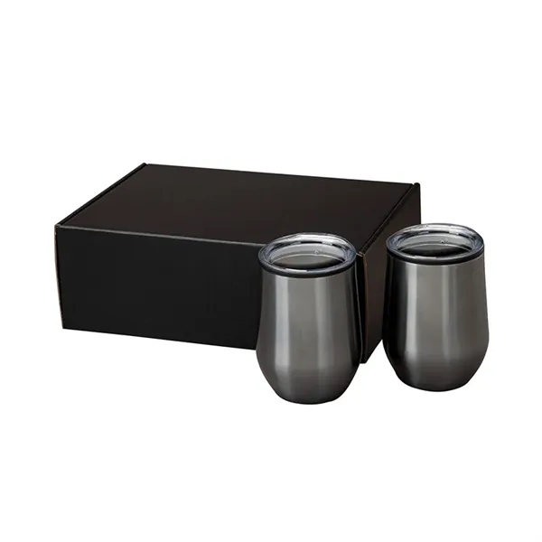 Matteo II Two-Piece Wine/Whiskey Tumbler Gift Set... from ASI 67866 Logomark/Valumark
