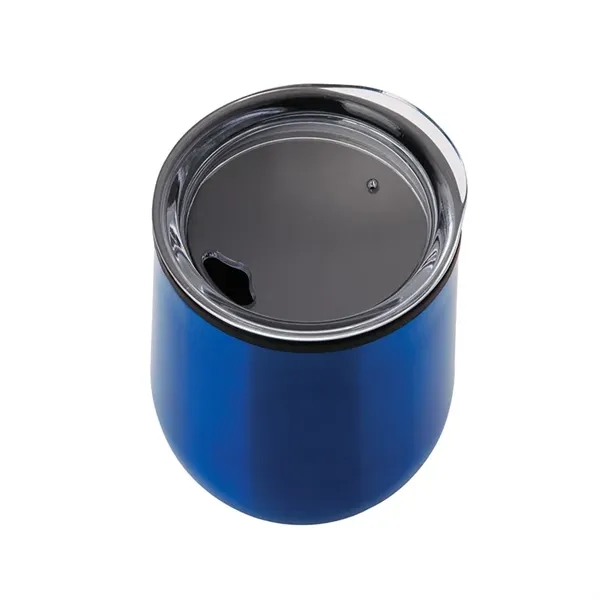 3.5" x 4.75" x 3.5" stainless steel 12-ounce wine tumbler with... from ASI 67866 Logomark/Valumark