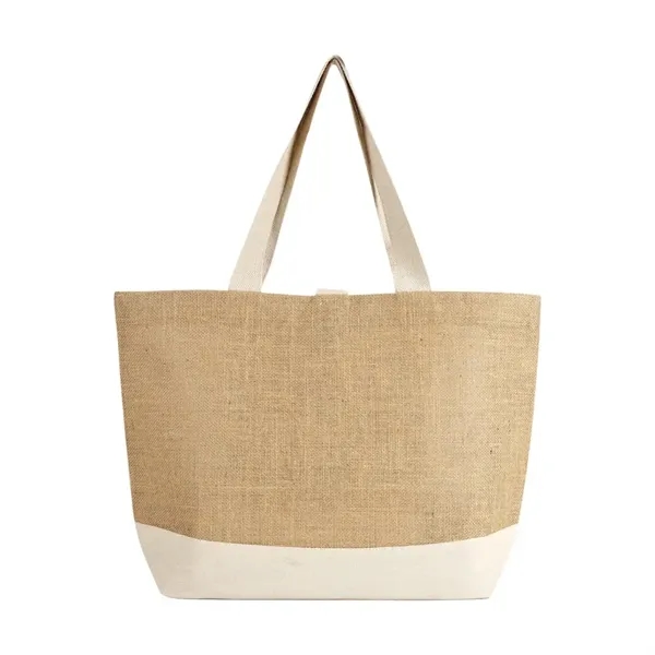 Emma Jute and Cotton Shopper Tote... from ASI 67866 Logomark/Valumark