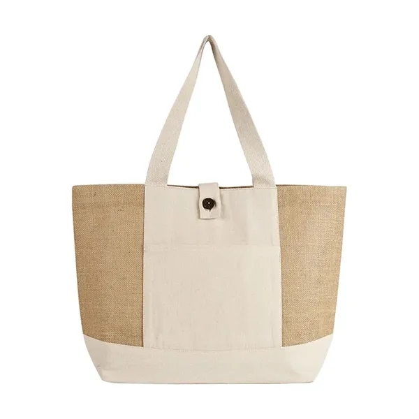 Emma Jute and Cotton Shopper Tote... from ASI 67866 Logomark/Valumark
