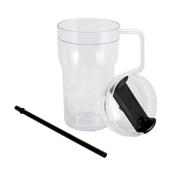 Elliott 20 oz. Clear AS Travel Mug... from ASI 67866 Logomark/Valumark