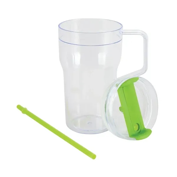 Elliott 20 oz. Clear AS Travel Mug... from ASI 67866 Logomark/Valumark