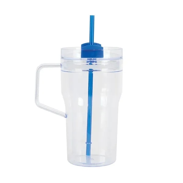 Elliott 20 oz. Clear AS Travel Mug... from ASI 67866 Logomark/Valumark