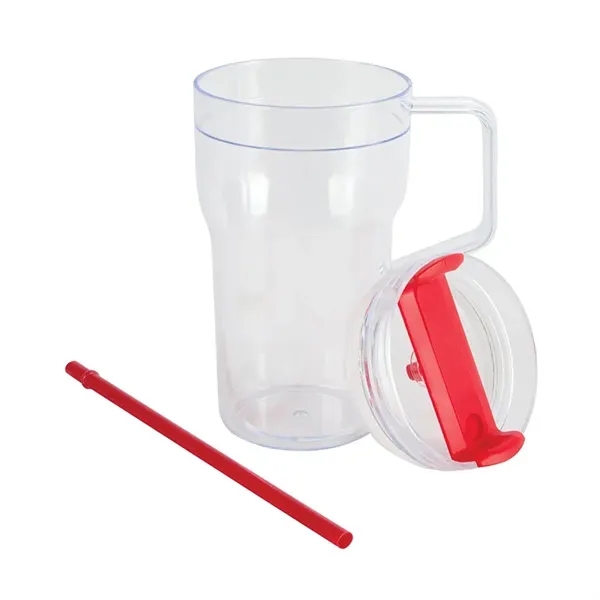 Elliott 20 oz. Clear AS Travel Mug... from ASI 67866 Logomark/Valumark