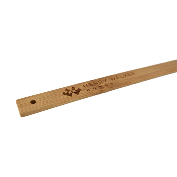 Silicone spatula with bamboo handle, multiple color options, and a laser... from ASI 72657 Active Life Promo / Ingrain Promo