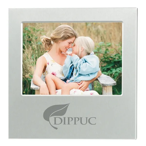 4" x 6" Aluminum photo frame.... from ASI 61125 Hit Promotional Products / Hit®