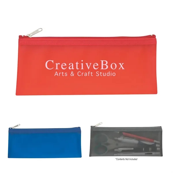 Zippered pencil case.... from ASI 61125 Hit Promotional Products / Hit®