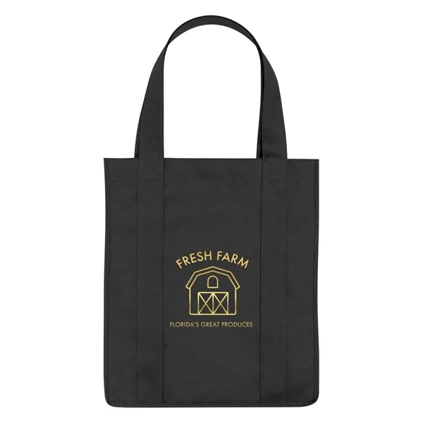 Non-Woven Shopper Tote Bag.  Made of 80 Gram Non-Woven, Coated... from ASI 61125 Hit Promotional Products / Hit®