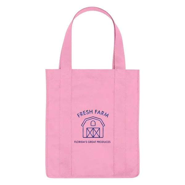 Non-Woven Shopper Tote Bag.  Made of 80 Gram Non-Woven, Coated... from ASI 61125 Hit Promotional Products / Hit®