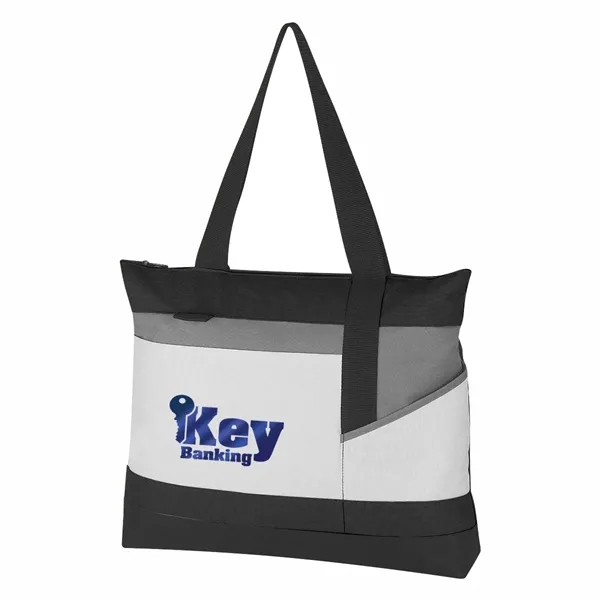 Advantage Tote Bag.  Made of 600 Denier Polyester.  Outside... from ASI 61125 Hit Promotional Products / Hit®