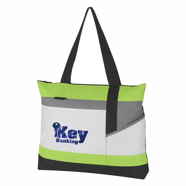 Advantage Tote Bag.  Made of 600 Denier Polyester.  Outside... from ASI 61125 Hit Promotional Products / Hit®