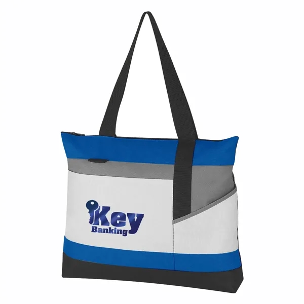 Advantage Tote Bag.  Made of 600 Denier Polyester.  Outside... from ASI 61125 Hit Promotional Products / Hit®
