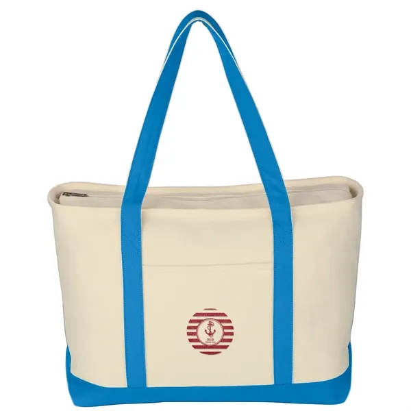 Large Heavy Cotton Canvas Boat Tote.  24 oz. Canvas. ... from ASI 61125 Hit Promotional Products / Hit®