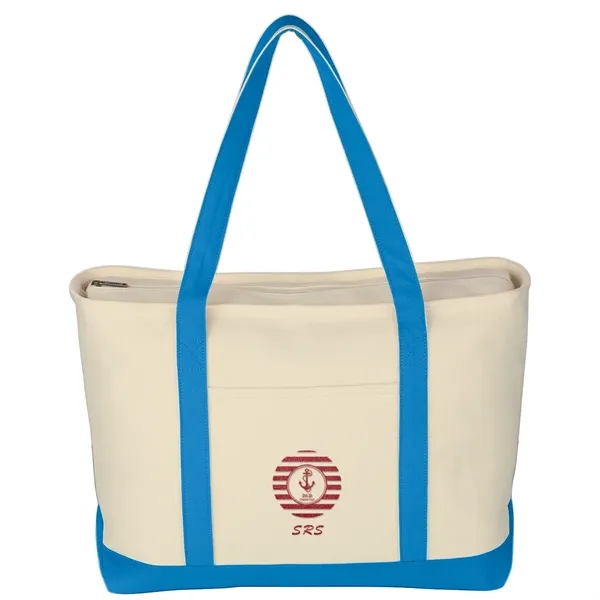 Large Heavy Cotton Canvas Boat Tote.  24 oz. Canvas. ... from ASI 61125 Hit Promotional Products / Hit®
