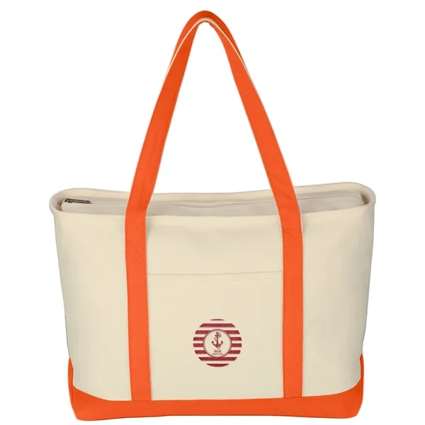 Large Heavy Cotton Canvas Boat Tote.  24 oz. Canvas. ... from ASI 61125 Hit Promotional Products / Hit®