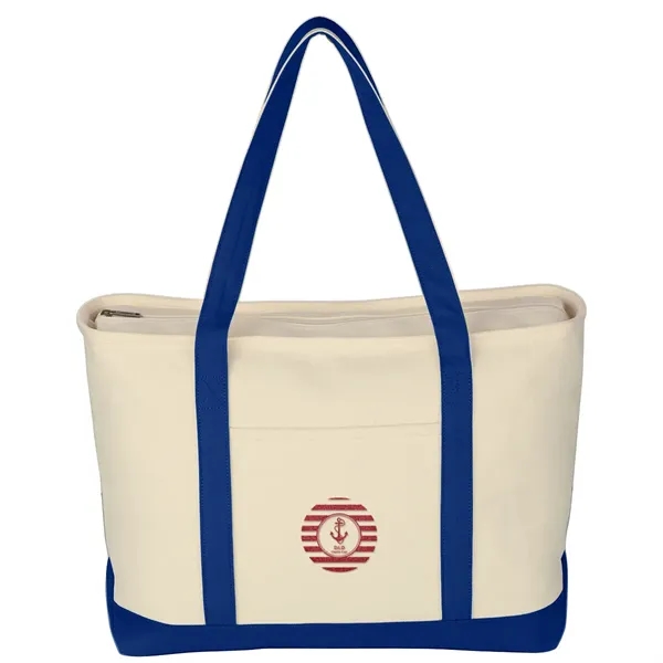 Large Heavy Cotton Canvas Boat Tote.  24 oz. Canvas. ... from ASI 61125 Hit Promotional Products / Hit®