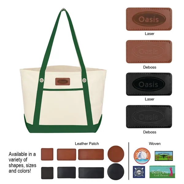 Medium Cotton Canvas Sailing Tote.  12 oz. Cotton Canvas. ... from ASI 61125 Hit Promotional Products / Hit®