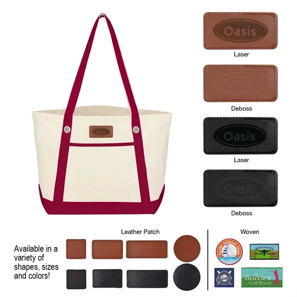 Medium Cotton Canvas Sailing Tote.  12 oz. Cotton Canvas. ... from ASI 61125 Hit Promotional Products / Hit®