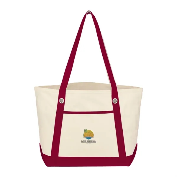 Medium Cotton Canvas Sailing Tote.  12 oz. Cotton Canvas. ... from ASI 61125 Hit Promotional Products / Hit®